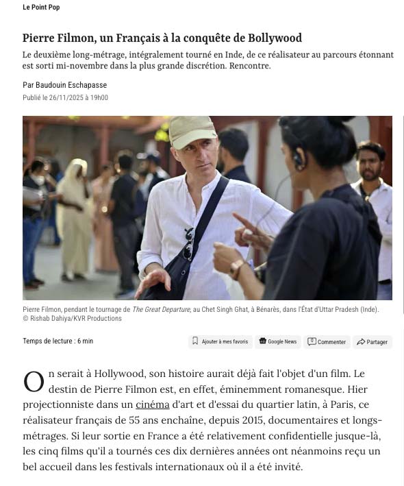 le point pop - Pierre filmon